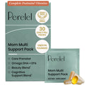 Perelel Mom Multi Support Pack, Postnatal Vitamins for Women with Omega 3 Dha, Iron, Collagen, & Vitamin B12 to Support Postpartum Health