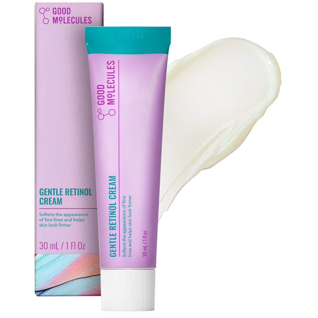 Good Molecules Gentle Retinol Cream - Retinol Night Cream to Minimize Appearance of Fine Lines & Wrinkles