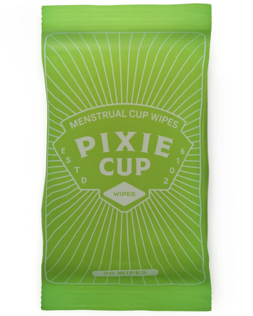 Menstrual Cup Wipes - On The Go Public Bathroom Feminine Wipes - Safe On Period Cups & Menstrual discs Pixie Cup Au supplements