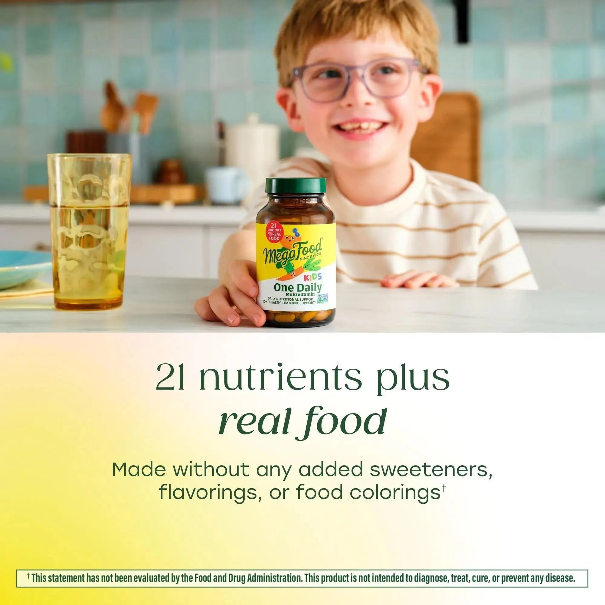 MegaFood Kids One Daily Multivitamin - Convenient Mini Multivitamin for Kids - with Zinc, Vitamins C, B & D MegaFood Au supplements
