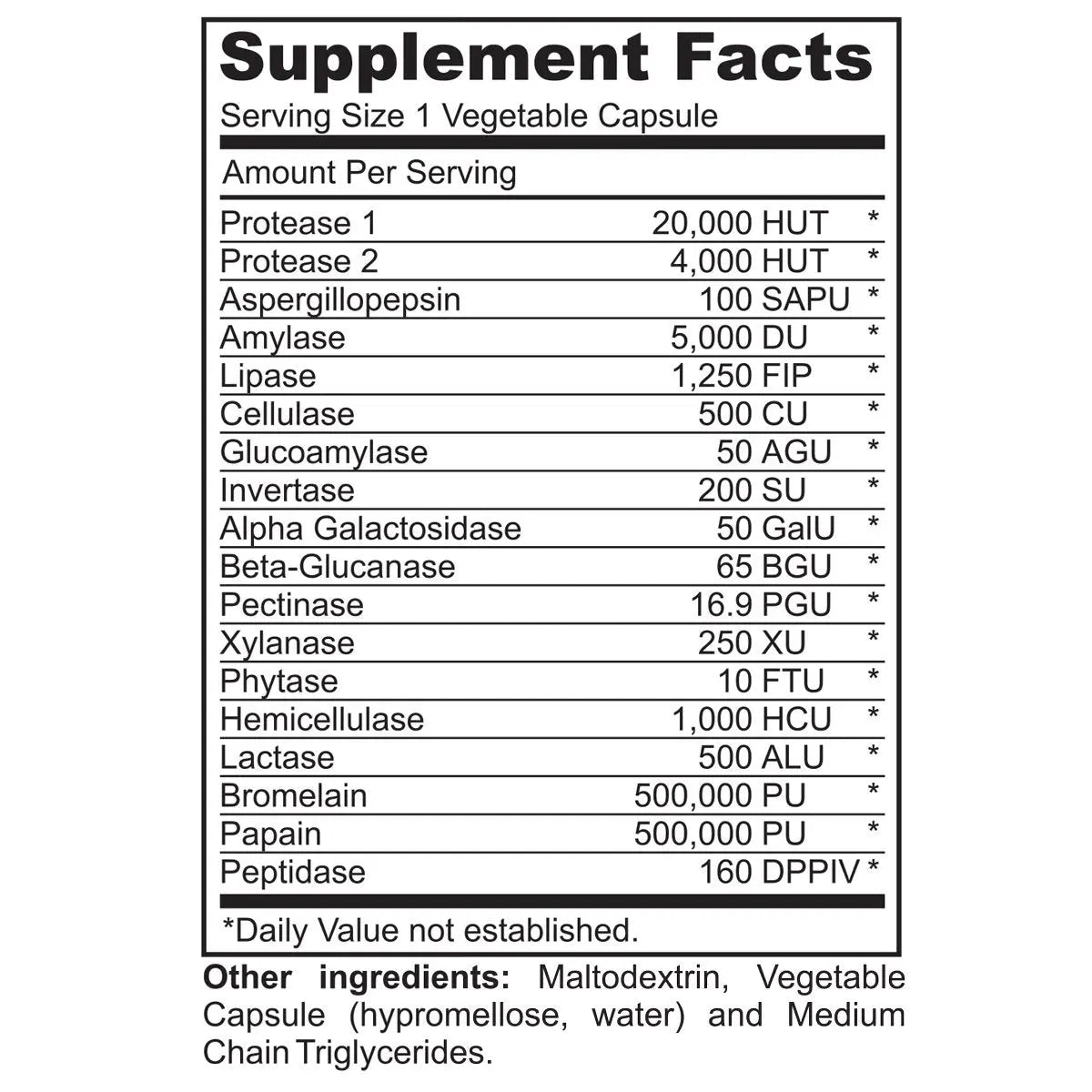 Instant Digest Complete 2-in-1 Probiotic Digestive Enzymes, 60 Capsules Instant Brands Au supplements