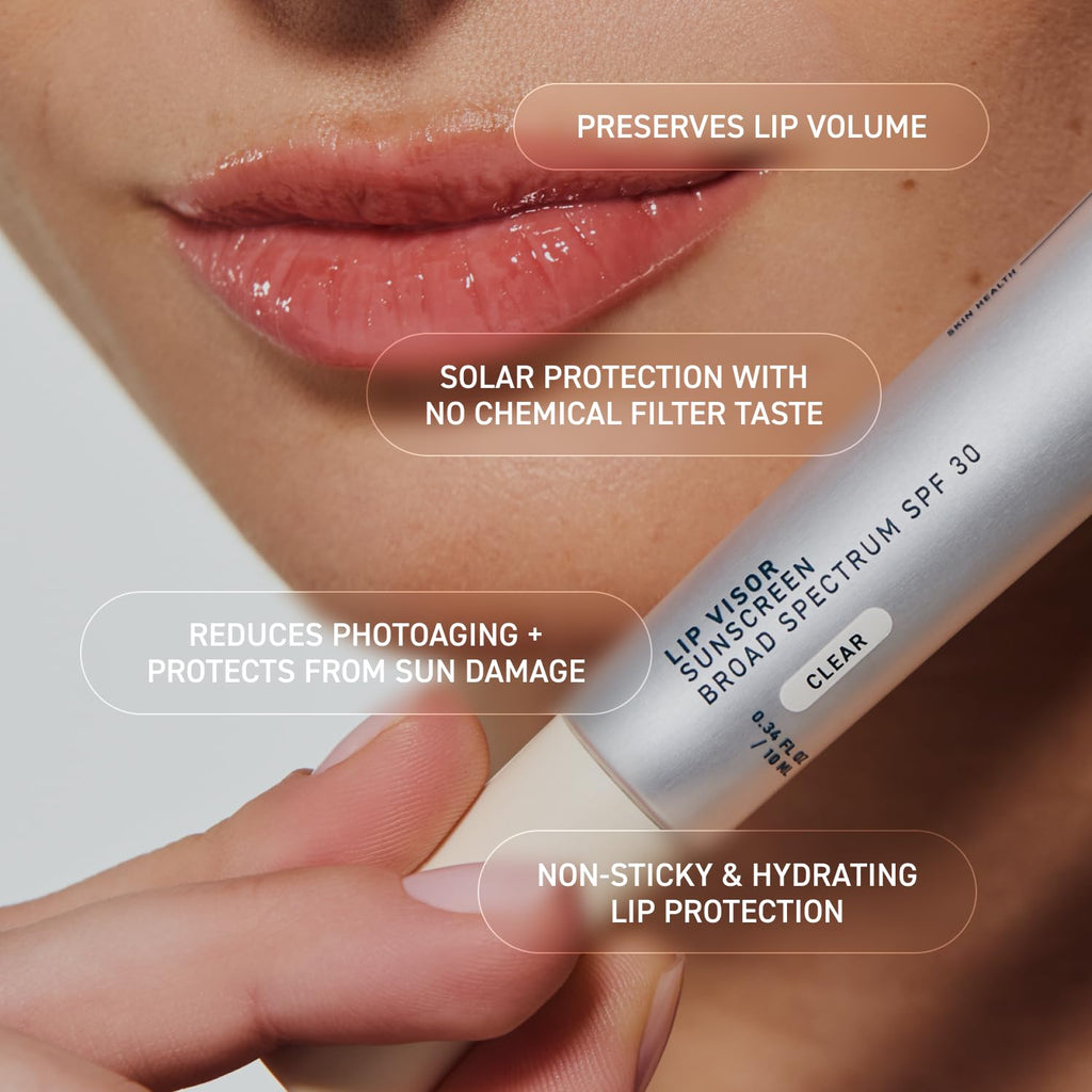 Prequel Skin Lip Visor, Clear Lip Balm with SPF 30 PA+++. Mint Flavored with Non-Sticky Finish