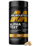 MuscleTech Testosterone Booster for Men, AlphaTest - T-Boost Mens Supplement with Tribulus Terrestris & Boron - Daily Male Gym Workout Supplements