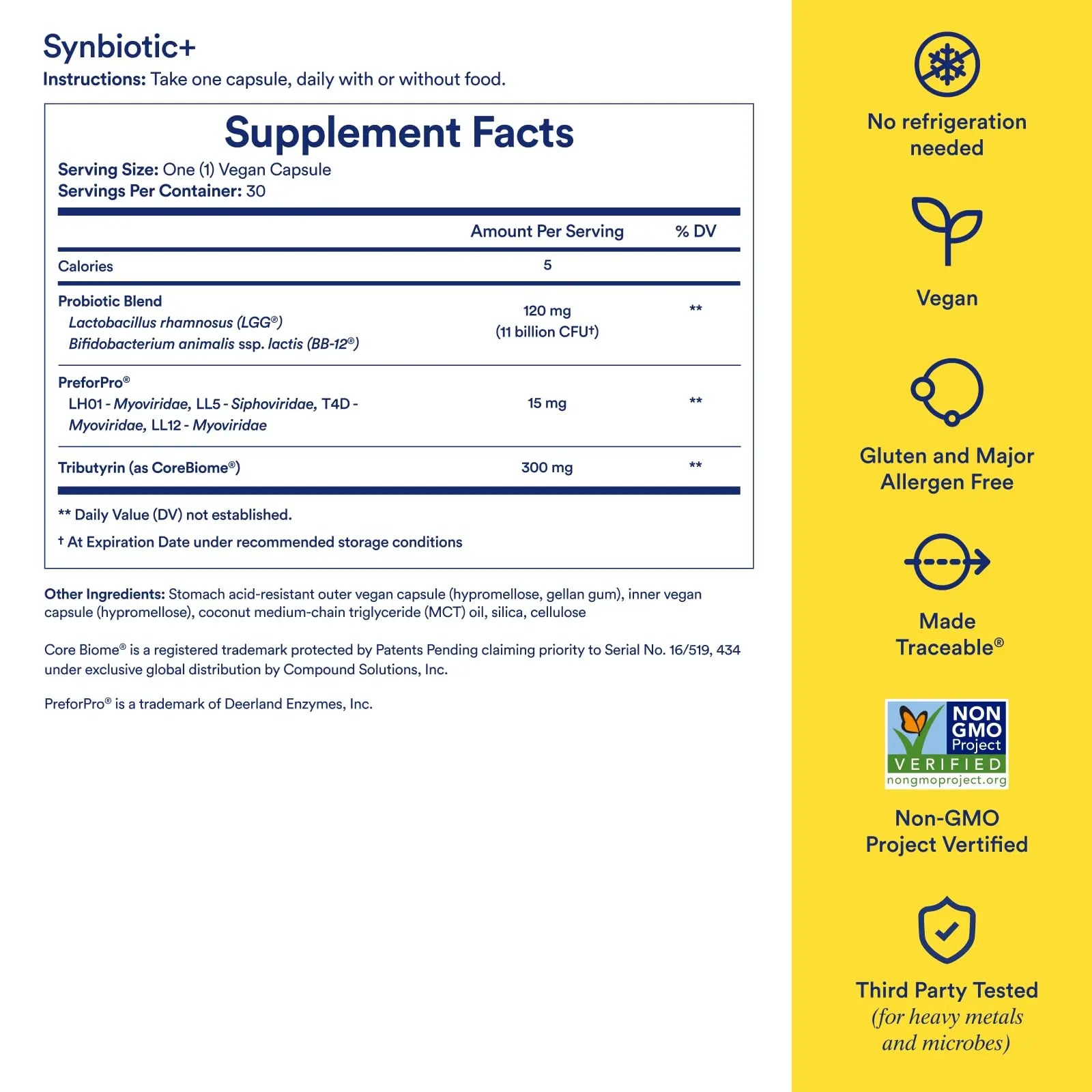 Ritual Synbiotic+ : Probiotic, Prebiotic, Postbiotic, 3-in-1 Formula for Gut Health Ritual Au supplements