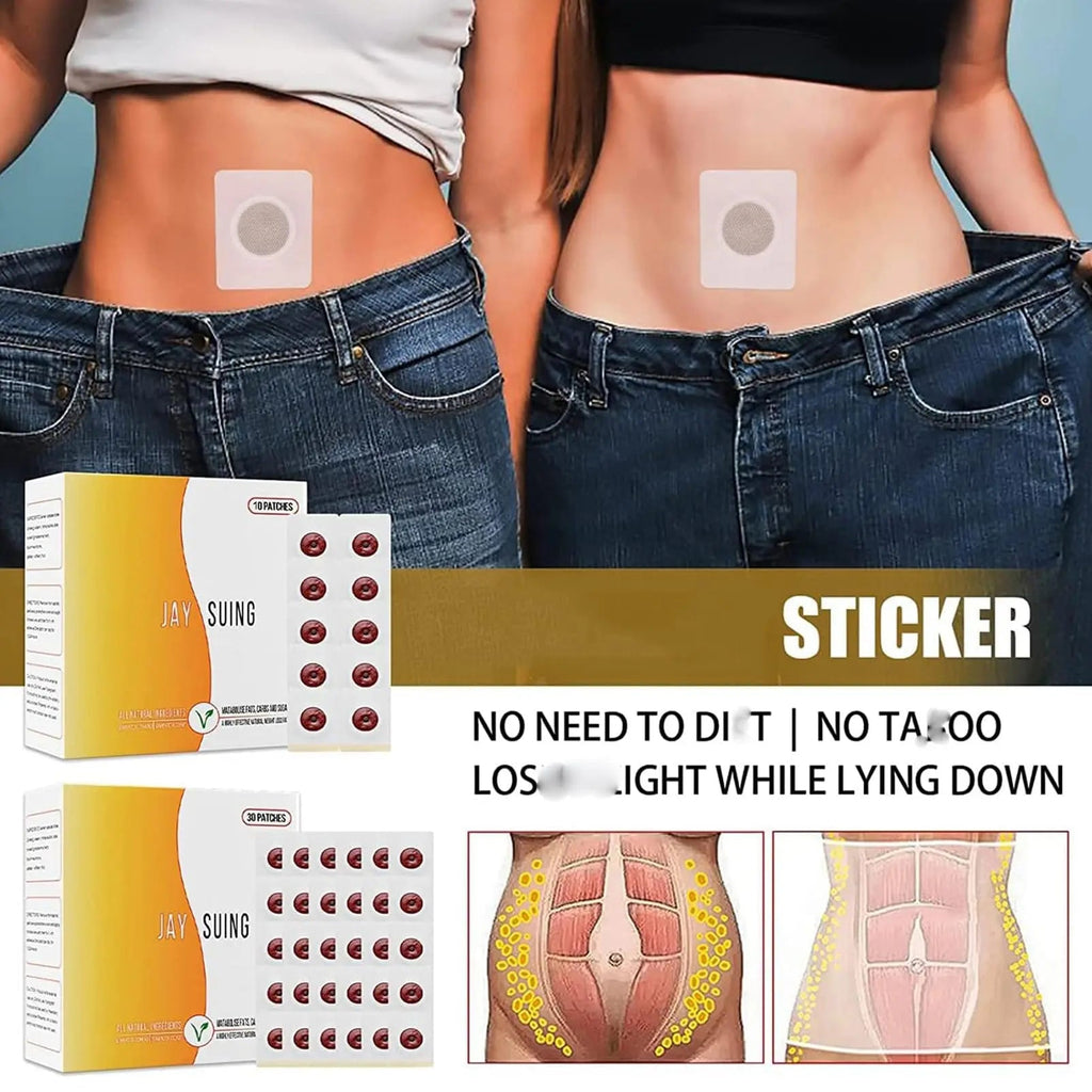 30Pcs Belly Patch, Waterproof Stickers for Women Girls, Natural Belly Sticker for Women and Men Rosarden Au supplements