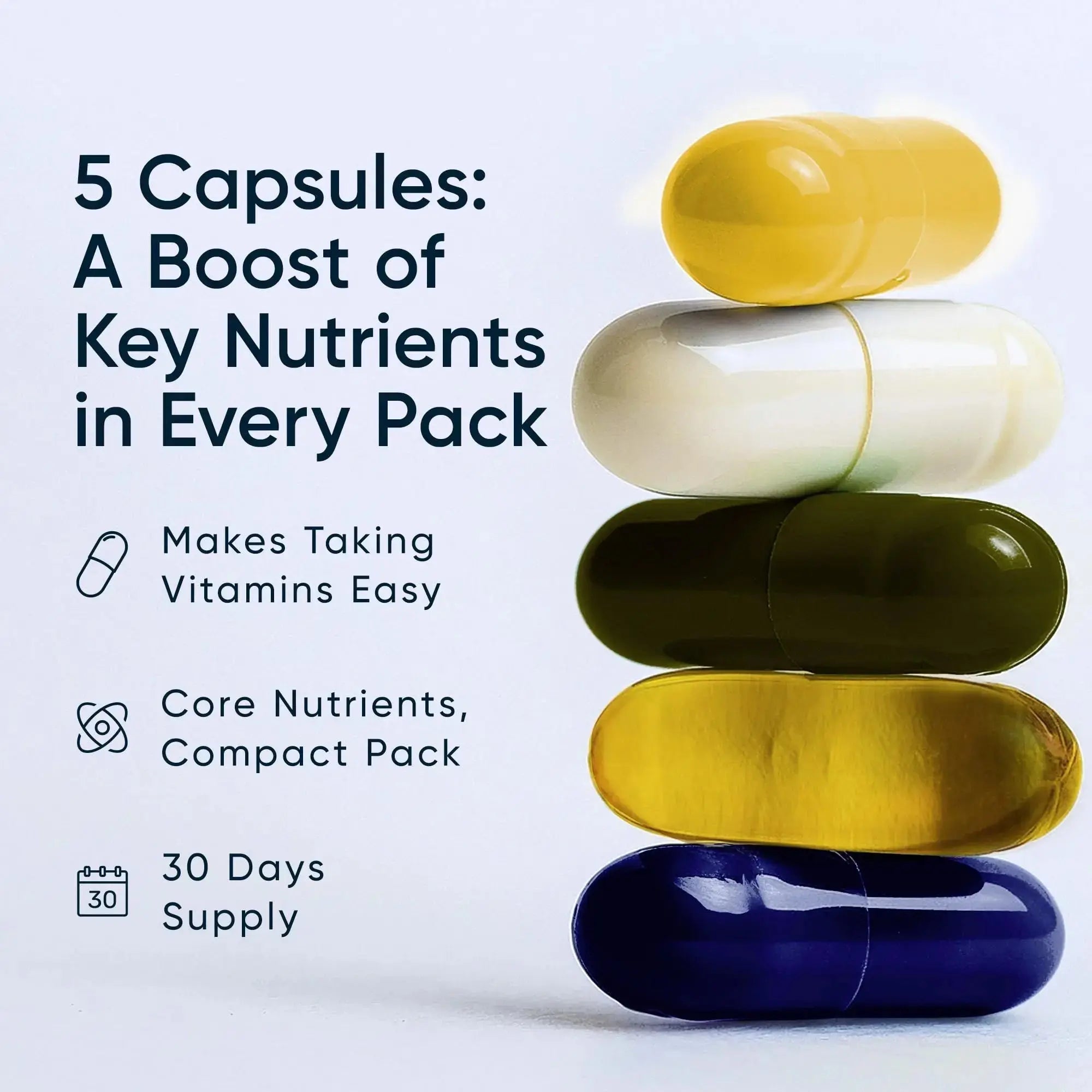 Daily Vitamin Packs for Men & Women – Immune, Energy & Heart Support with Vitamin D3, Omega-3, Probiotics, Methyl B12 & Vitamin C Planet 3 Au supplements