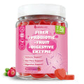 Fiber Gummies 7500mg, Probiotics & Digestive Enzymes, Sugar-Free, Vegan & Gluten-Free Supplement for Gut Health, Bloating Support & Regularity)