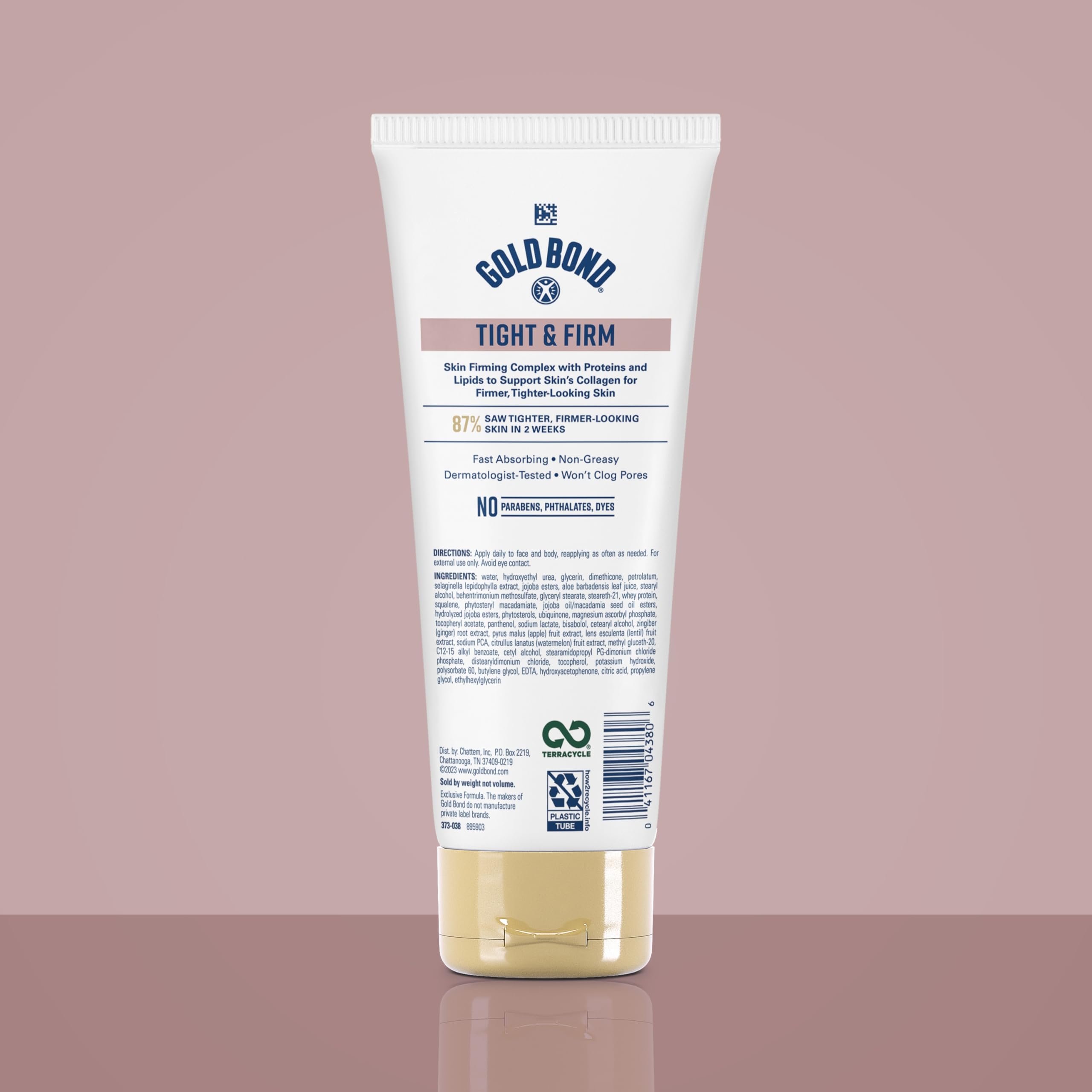 Gold Bond Age Renew Tight & Firm Body & Face Lotion with Proteins & Lipids, Skin Firming Lotion for Aging, Dry Skin, 8 oz.