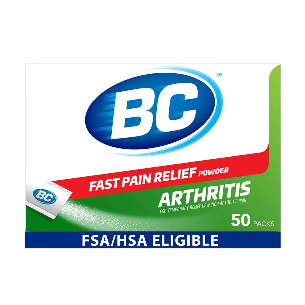 BC Pain Relief Powder, Arthritis Pain, 50 ct (Pack of 1) BC Au supplements