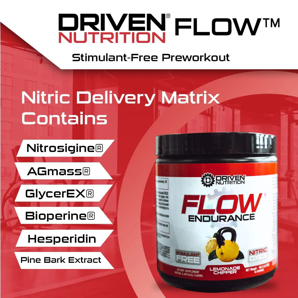 Driven Nutrition Flow - Cognitive Nitric Oxide Nootropic - Endurance & Energy - Increase Driven Nutrition Au supplements