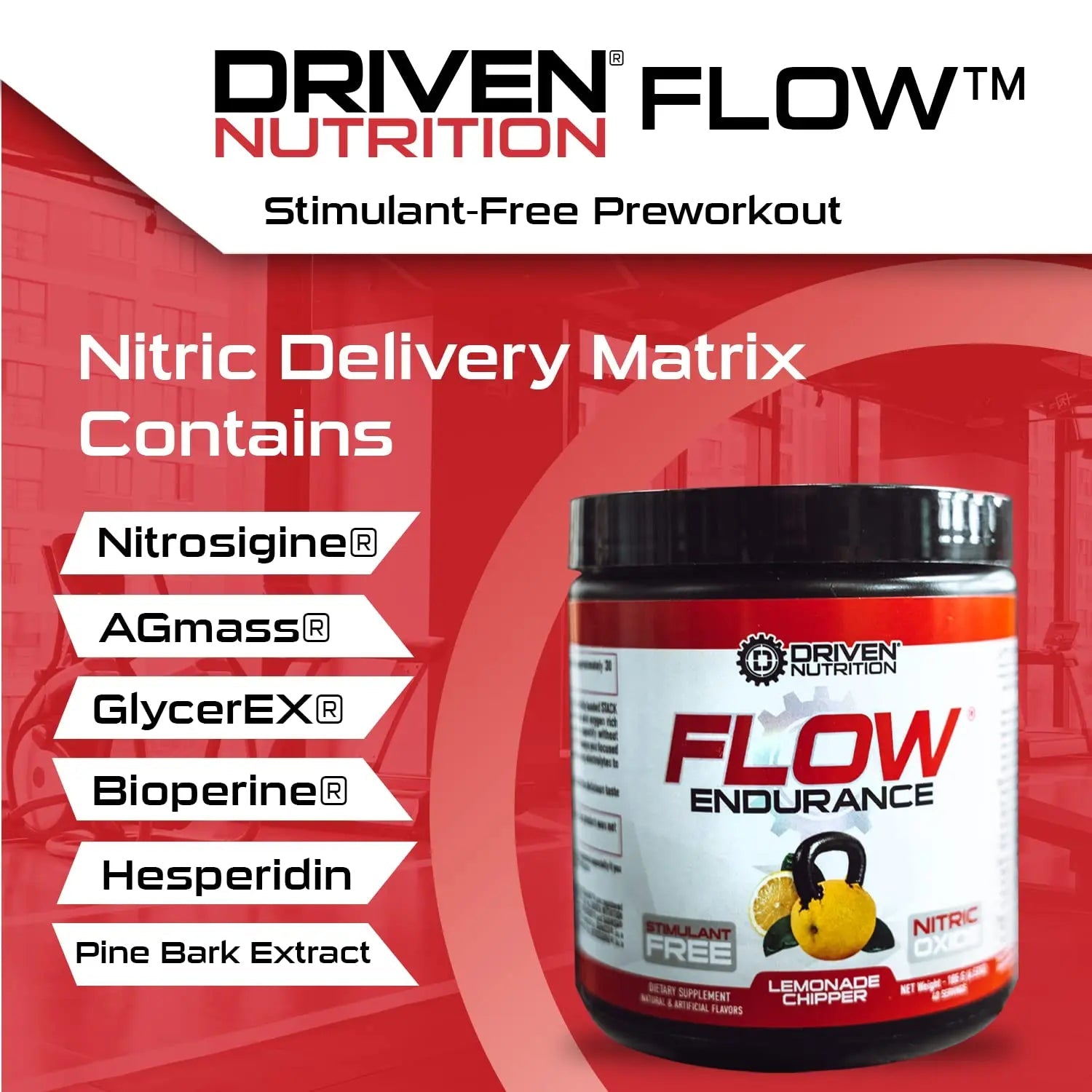 Driven Nutrition Flow - Cognitive Nitric Oxide Nootropic - Endurance & Energy - Increase Driven Nutrition Au supplements