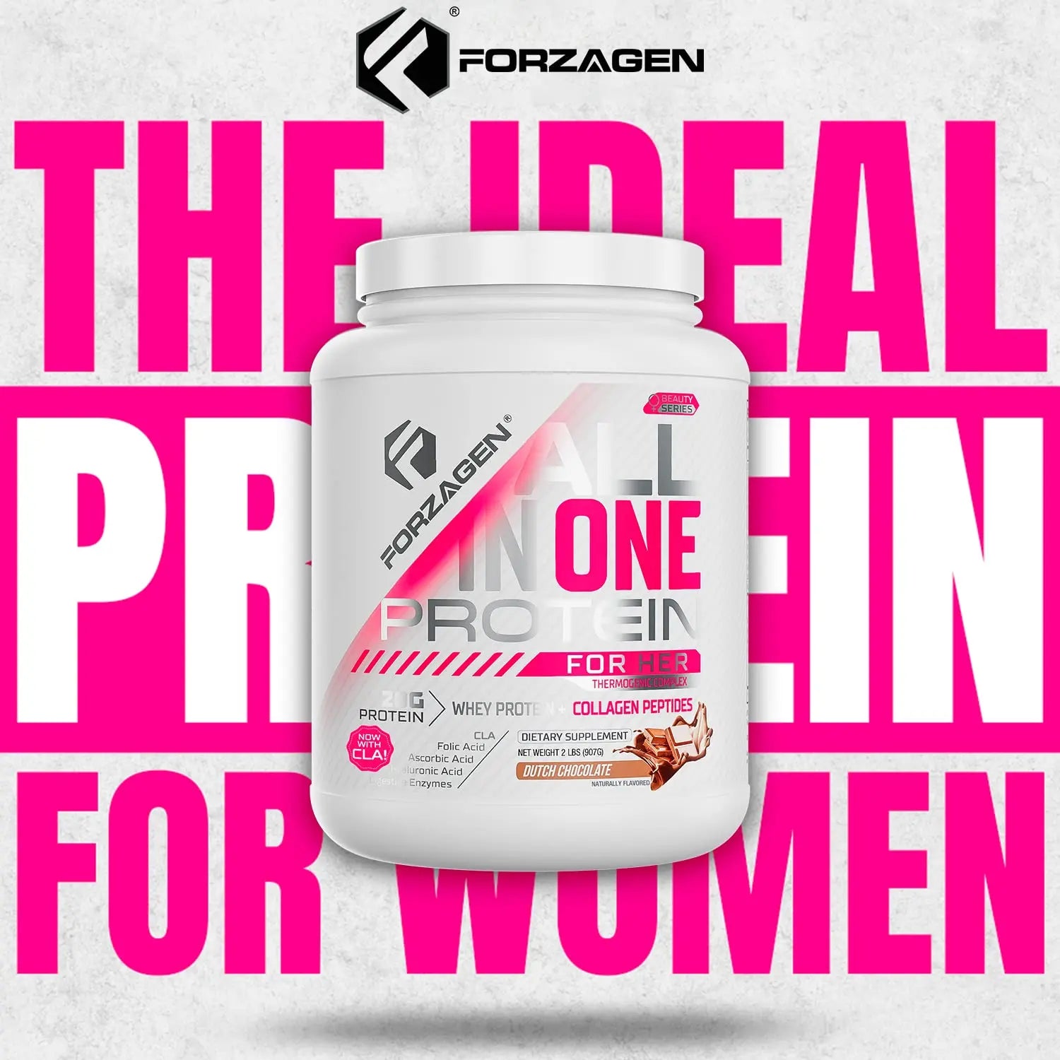 Forzagen Protein Powder for Women - Protein Shake With Collagen Powder for Women Forzagen Au supplements