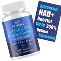 Nokuba NAD Supplement - NMNH Alternative with Trigonelline HCL 500mg & Resveratrol - NAD+ Precursors Plant Extraction - Support Cellular Energy & Healthy Aging & Brain for Women & Men - 90 Capsules Nokuba Au supplements