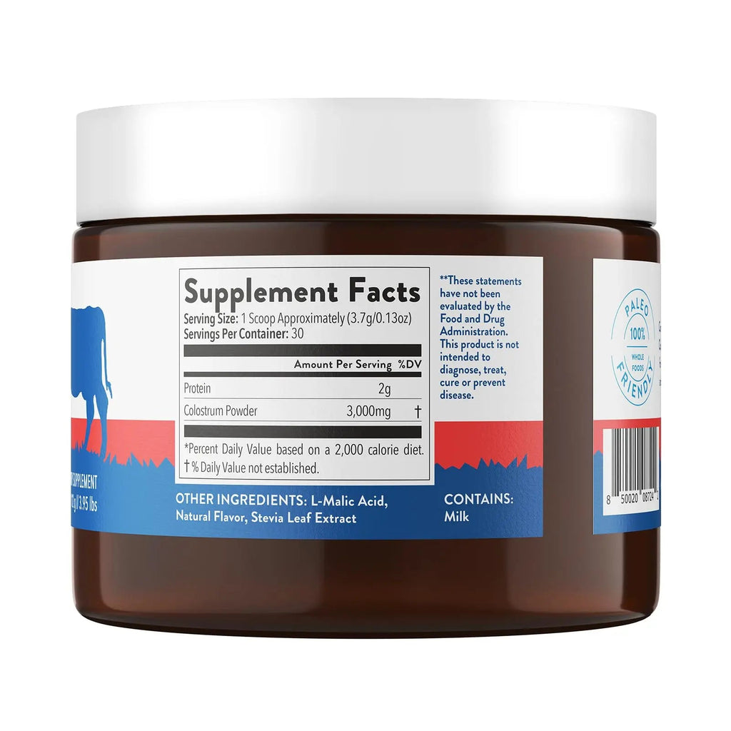 Equip Foods Core Colostrum - 100% Grass Fed Colostrum Powder 3,000mg, 40% IgG Equip Au supplements