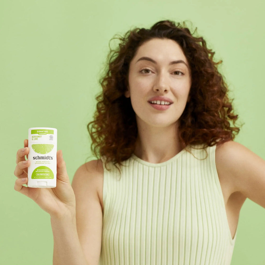 Schmidt's Aluminum Free Natural Deodorant For Women and Men, Bergamot & Lime Schmidt's Au supplements