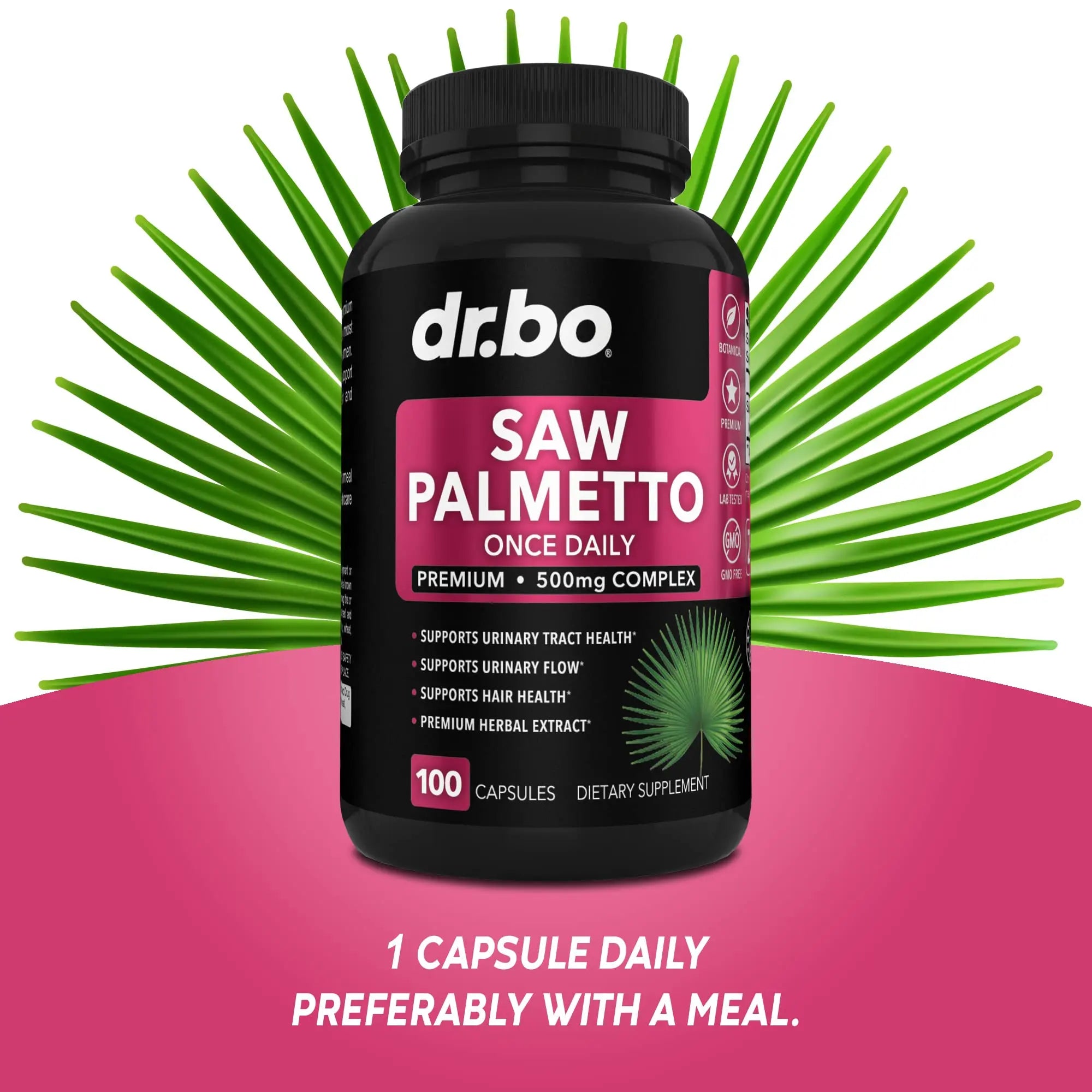 Saw Palmetto for Women Hair Loss - DHT Blocker for Women Hair Growth Plus Bladder DR. BO Au supplements