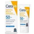 CeraVe 100% Mineral Sunscreen SPF 50, Face sunscreen With Zinc Oxide & Titanium Dioxid