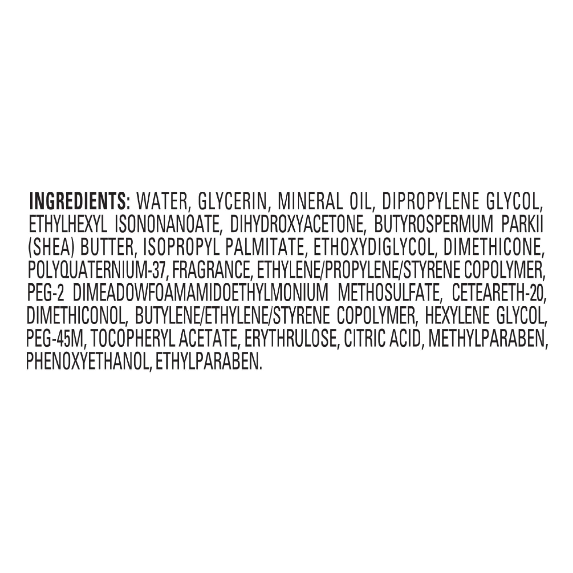Jergens Natural Glow In Shower Lotion, Self Tanner for Medium to Deep Skin Tone, Sunless Tanning Wet Skin Lotion for Gradual