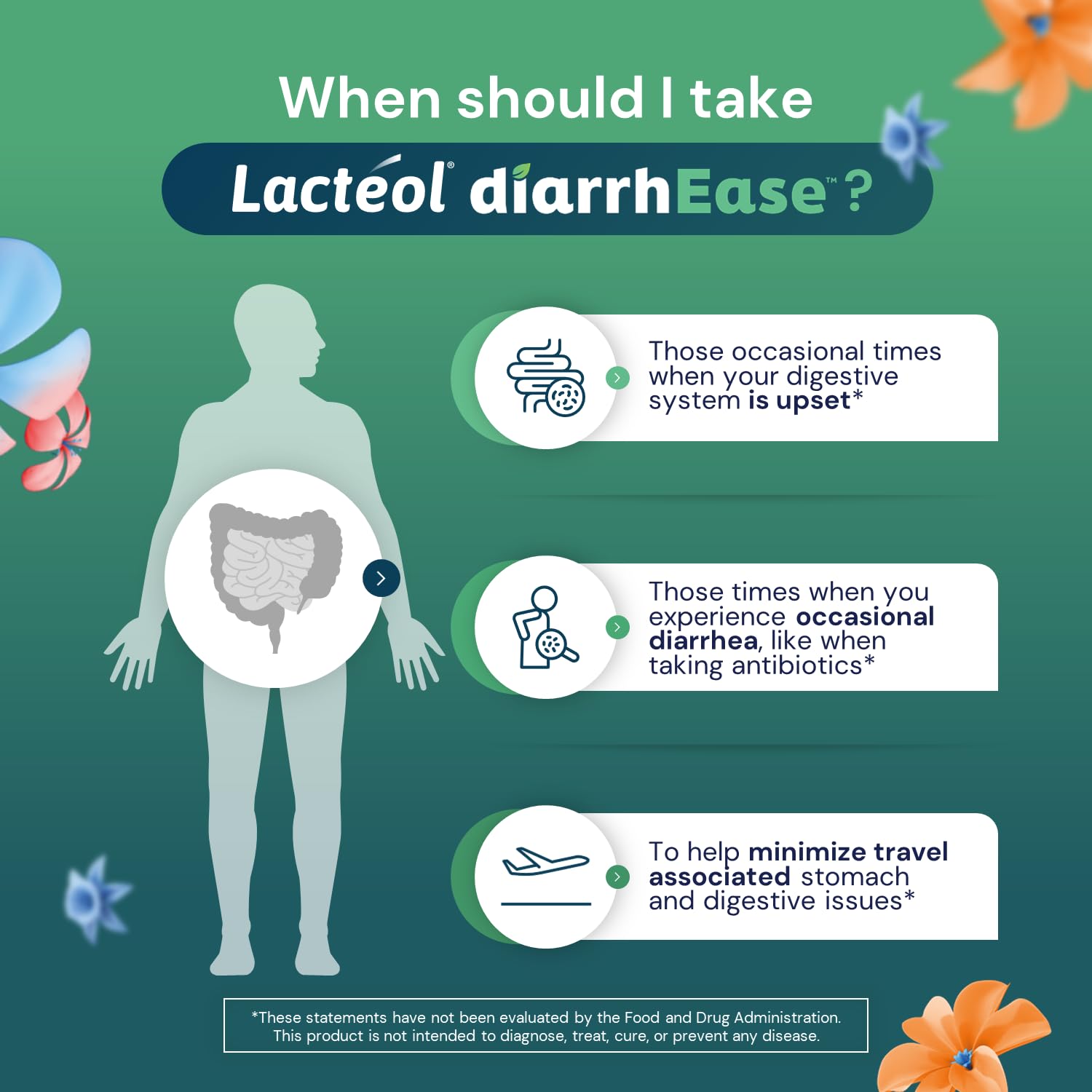 Lactéol diarrhEase- a Safe, Drug Free and clinically Tested postbiotic Strain That Helps soothes Occasional Digestive Upset and Shortens The Duration of Occasional Diarrhea, 24 Count Lactéol Au supplements