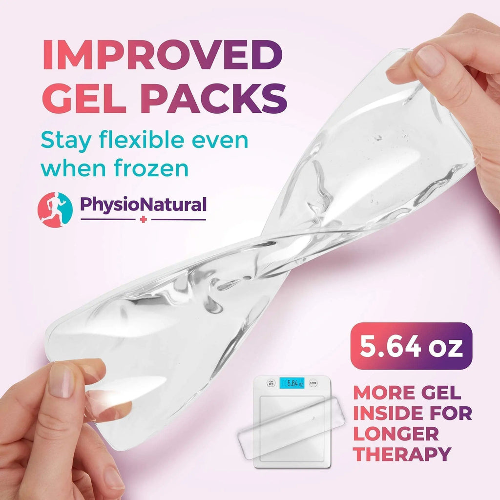 Reusable Perineal Ice Packs with Washable Sleeves – for Hemorrhoids, Postpartum Vaginal Pain PhysioNatural Au supplements