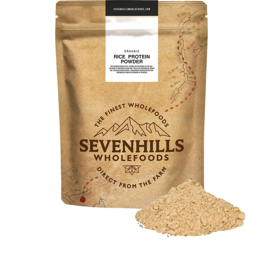 Sevenhills Wholefoods Organic Rice Protein Powder 500g Sevenhills Wholefoods Au supplements