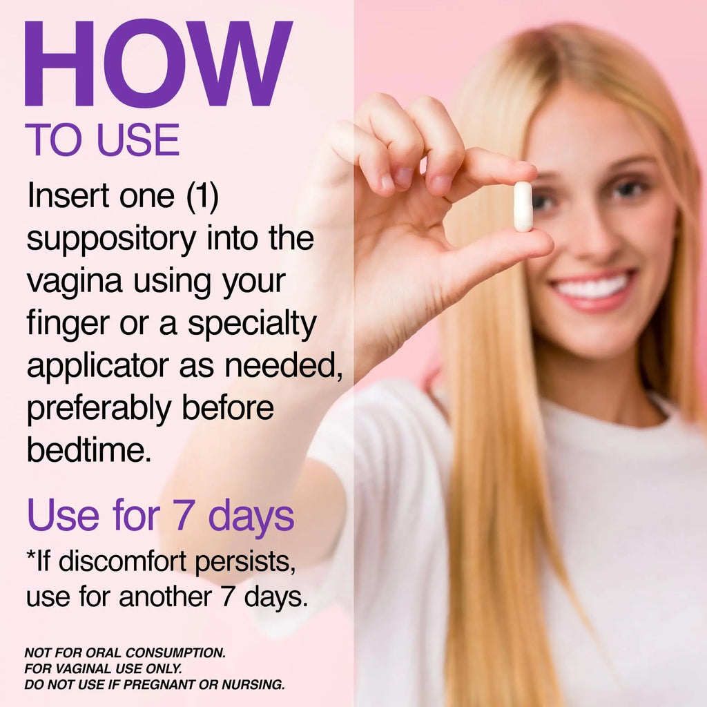 Flextiva Boric Acid Vaginal Suppositories - Boric Acid Pills for Women - Vaginal Health pH Balance for Women Flextiva Au supplements