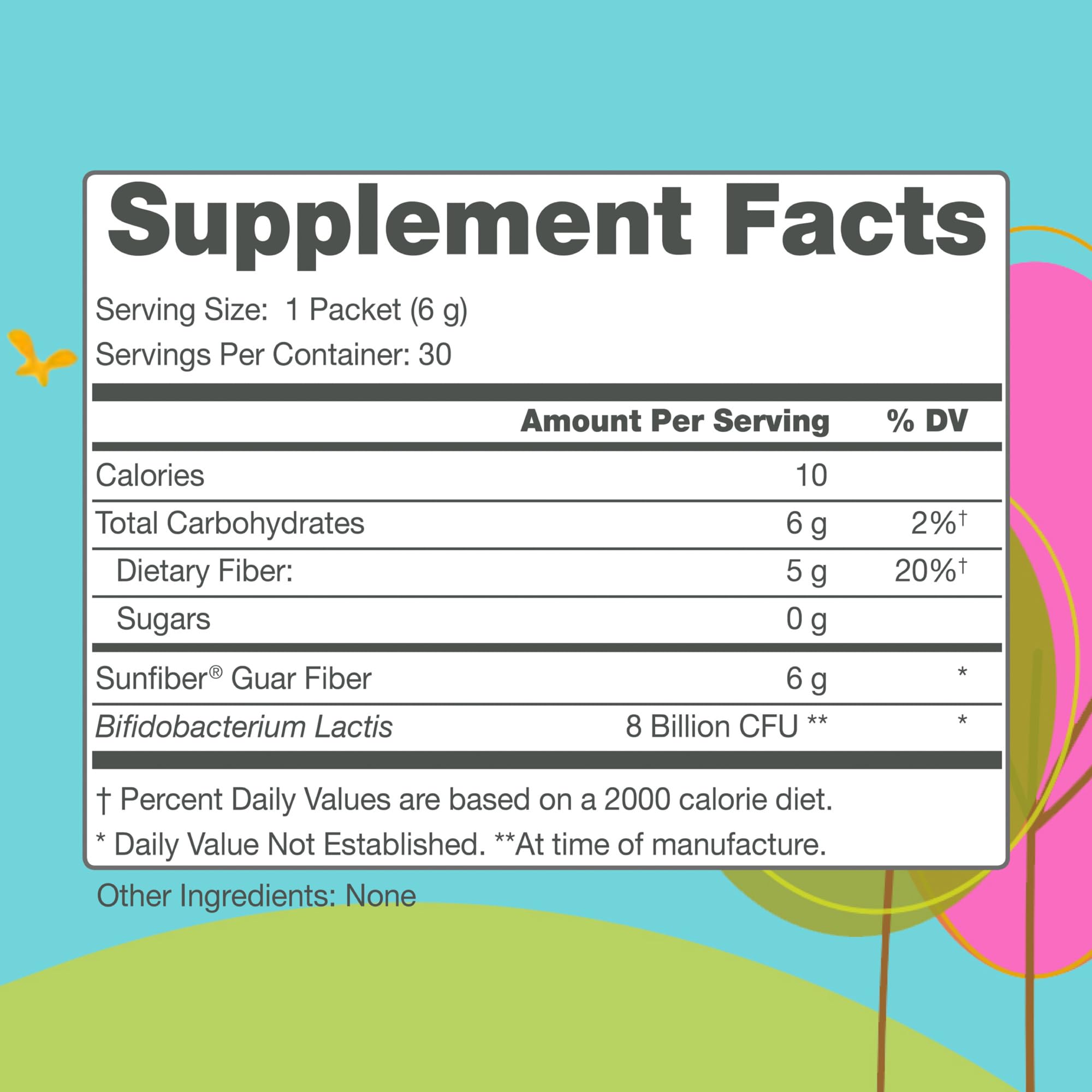Regular Girl Organic Powder, Prebiotic Fiber Supplement and Probiotics for Women, Low FODMAP, 30 On-The-Go Packets, Unflavored, 30 Serving Packets Regular Girl Au supplements