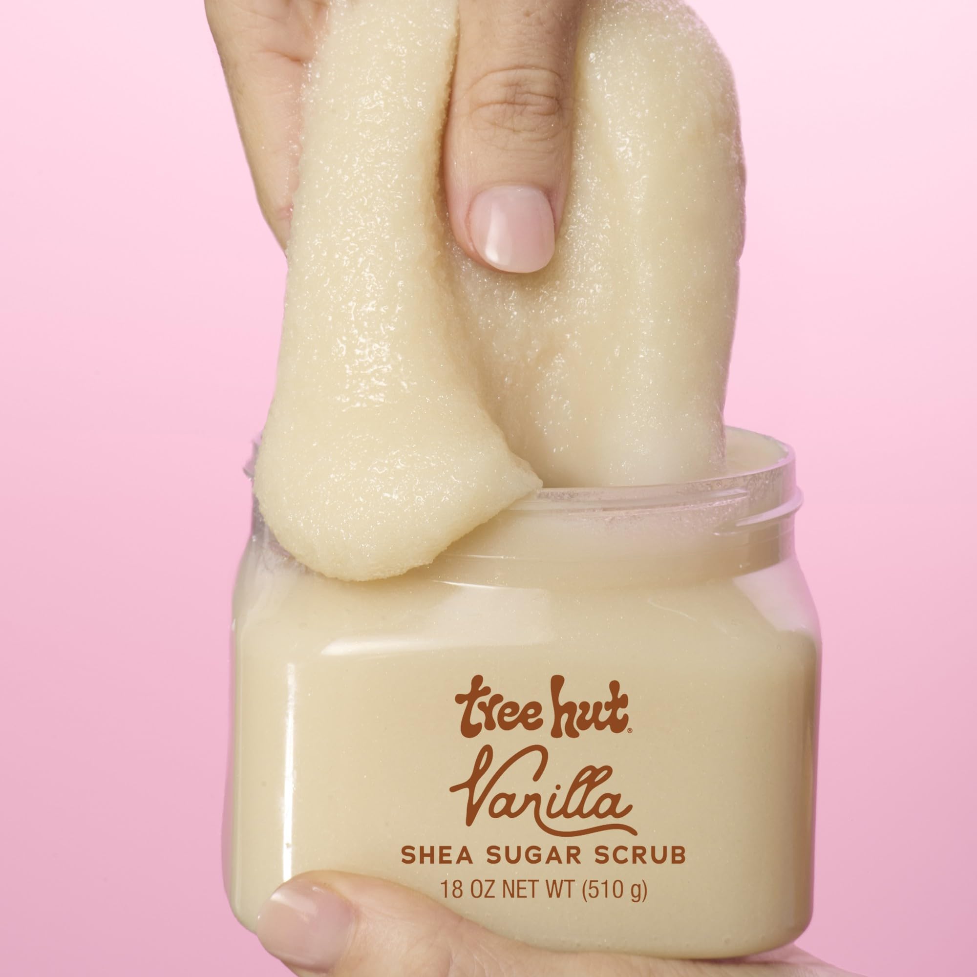 Tree Hut Vanilla Shea Sugar Scrub, Easter Gifts for Women, Exfoliating & Hydrating Body Scrub with Shea Butter & Essential Oils