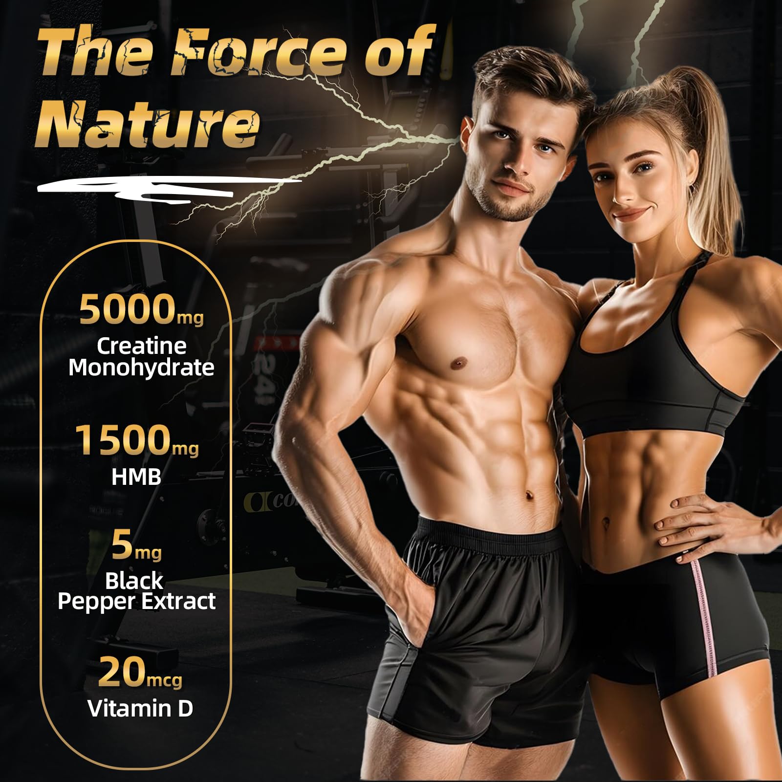 Micronized Creatine Monohydrate for Women and Men, Creatine Powder for Men-Women for Improve Performance and Strength, Support Muscle Growth and Workout Recovery, 6.5g per Servings, 75 Servings NATURE TARGET Au supplements
