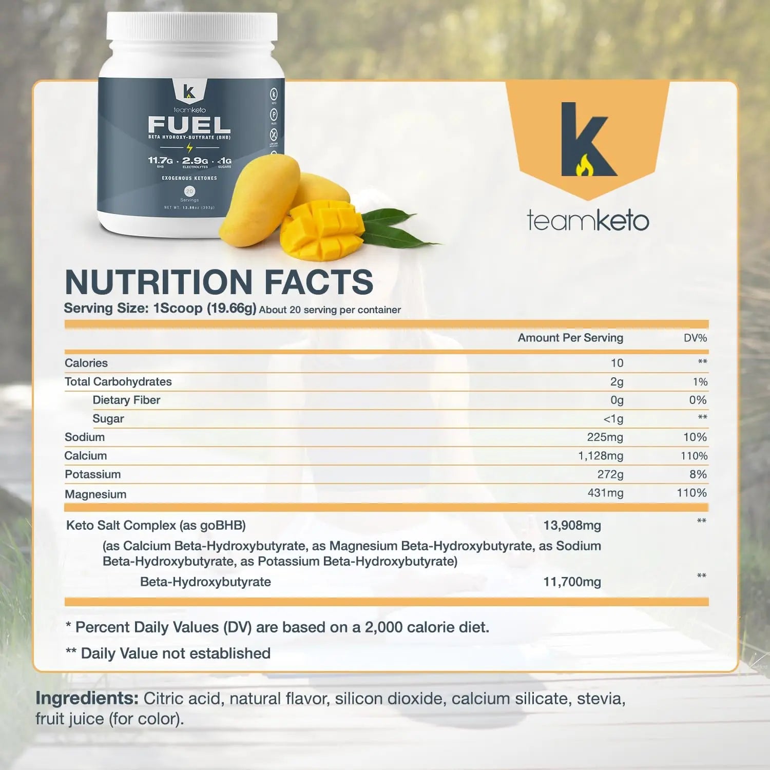 TeamKeto exogenous Ketones Powder, Pure Keto BHB Salts | Dairy & Gluten Free-Best Keto TeamKeto Au supplements