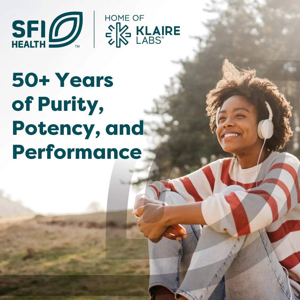 SFI Health Klaire Labs Multi-Vitamin Complex - Hypoallergenic Once-Daily Mineral-Free Multivitamin with Metafolin Folate SFI Health Au supplements