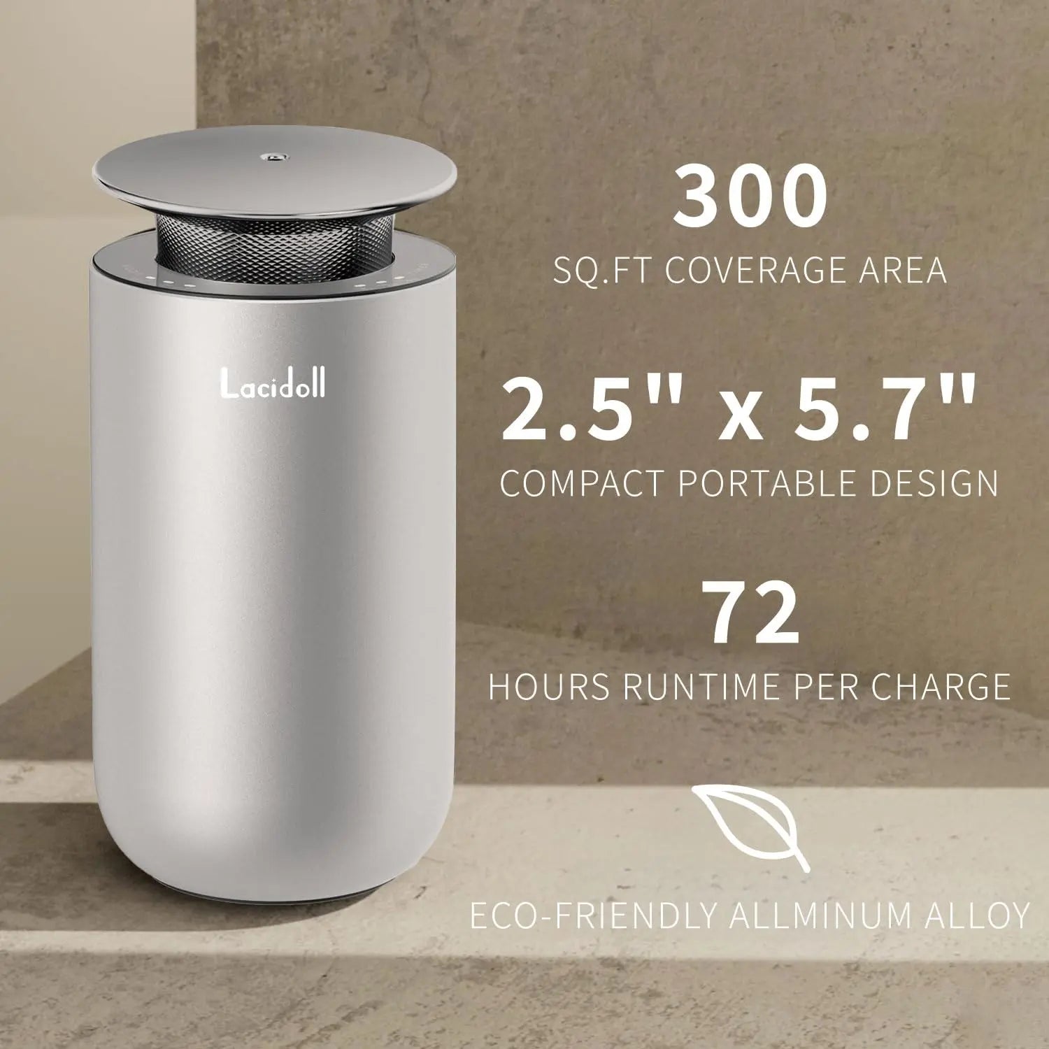 LACIDOLL Scent Diffusers for Home, Waterless Essential Oil Diffuser with No Leakage Tech, 10ML LACIDOLL Au supplements