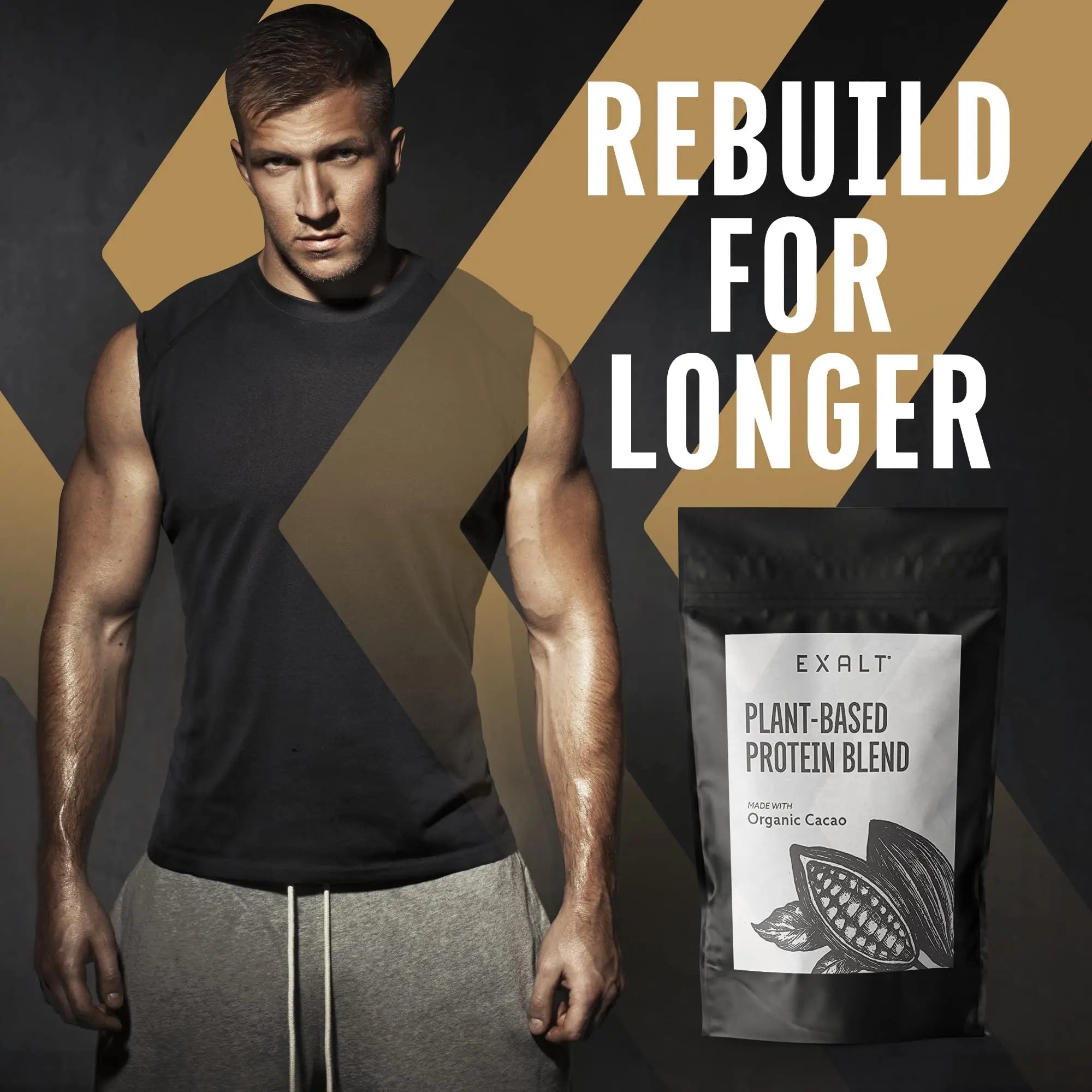 EXALT Vegan Protein Powder - 100% Plant-Based – Gluten Free - Keto Friendly EXALT Au supplements