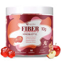Migcopat Fiber Gummies with Probiotics,10G Fiber per Serving No Sugar Added Apple Flavor, with 10 Billion CFU Probiotics Blend, Apple Cider Vinegar,