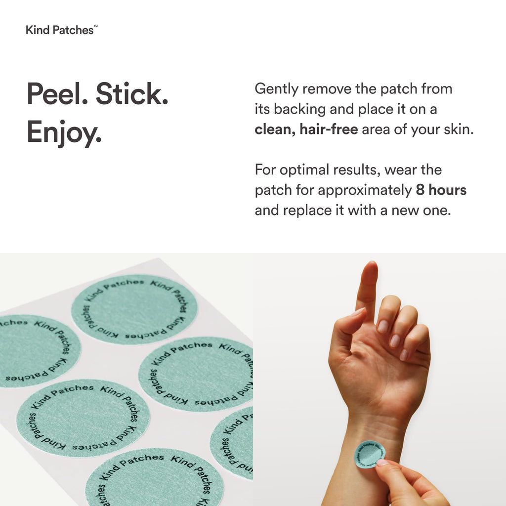 Kind Patches Unpuff Patches with Dandelion Root, Fennel, Artichoke, Ginger, and Turmeric Extract - Vegan - 30 Count