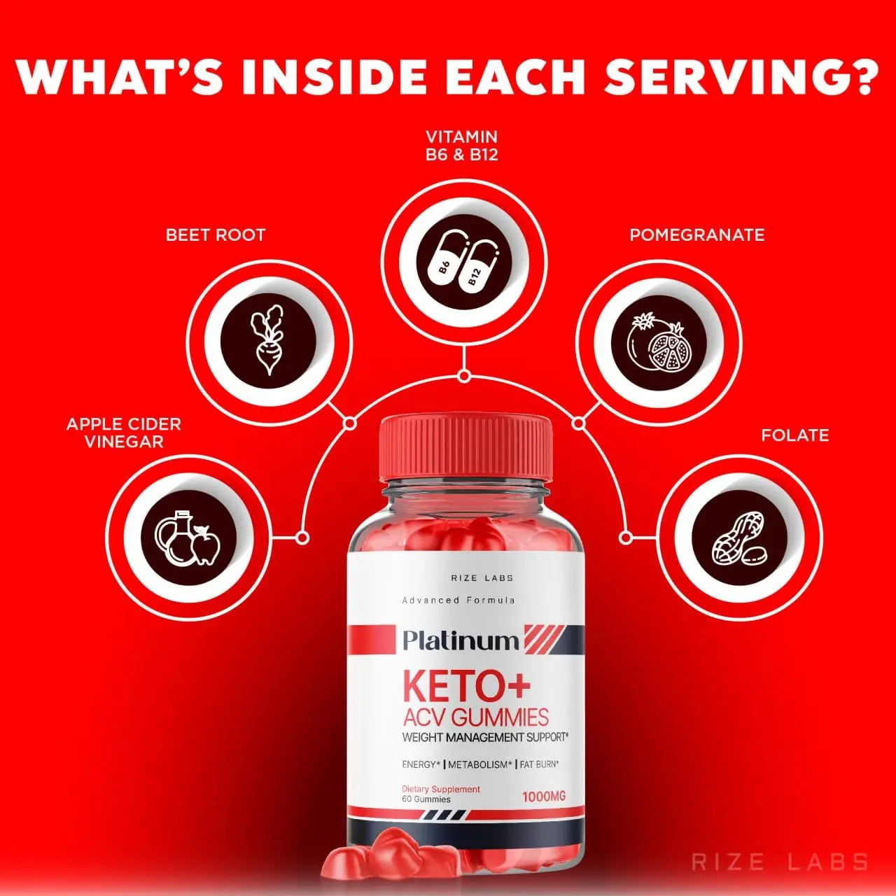 Platinum Keto AVC Gummies, Platinum Keto+ACV Gummies for Advanced Weight Loss rize labs Au supplements