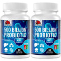 Probiotics for Men, 500 Billion CFU & 12 Mens Probiotic for Digestive Health + 4 Organic Prebiotic Fiber, for Digestive, Gut, Immune Health, Bloating, Gas, Energy Support, Shelf Stable - 120 Capsules CFUKING Au supplements