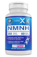 Genex Formulas 250mg NMNH (60 Capsules - 30 Servings) | Uthpeak™ NMNH (Dihydronicotinamide Mononucleotide) NAD+ Precursor for Healthy Aging - Non-GMO, Gluten-Free, Vegetarian Genex Formulas Au supplements