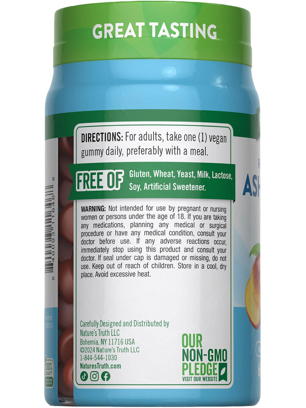 Nature's Truth Ashwagandha Gummies | 60 Count | Tropical Flavor | Vegan, Non-GMO, & Gluten Free Supplement Nature's Truth Au supplements