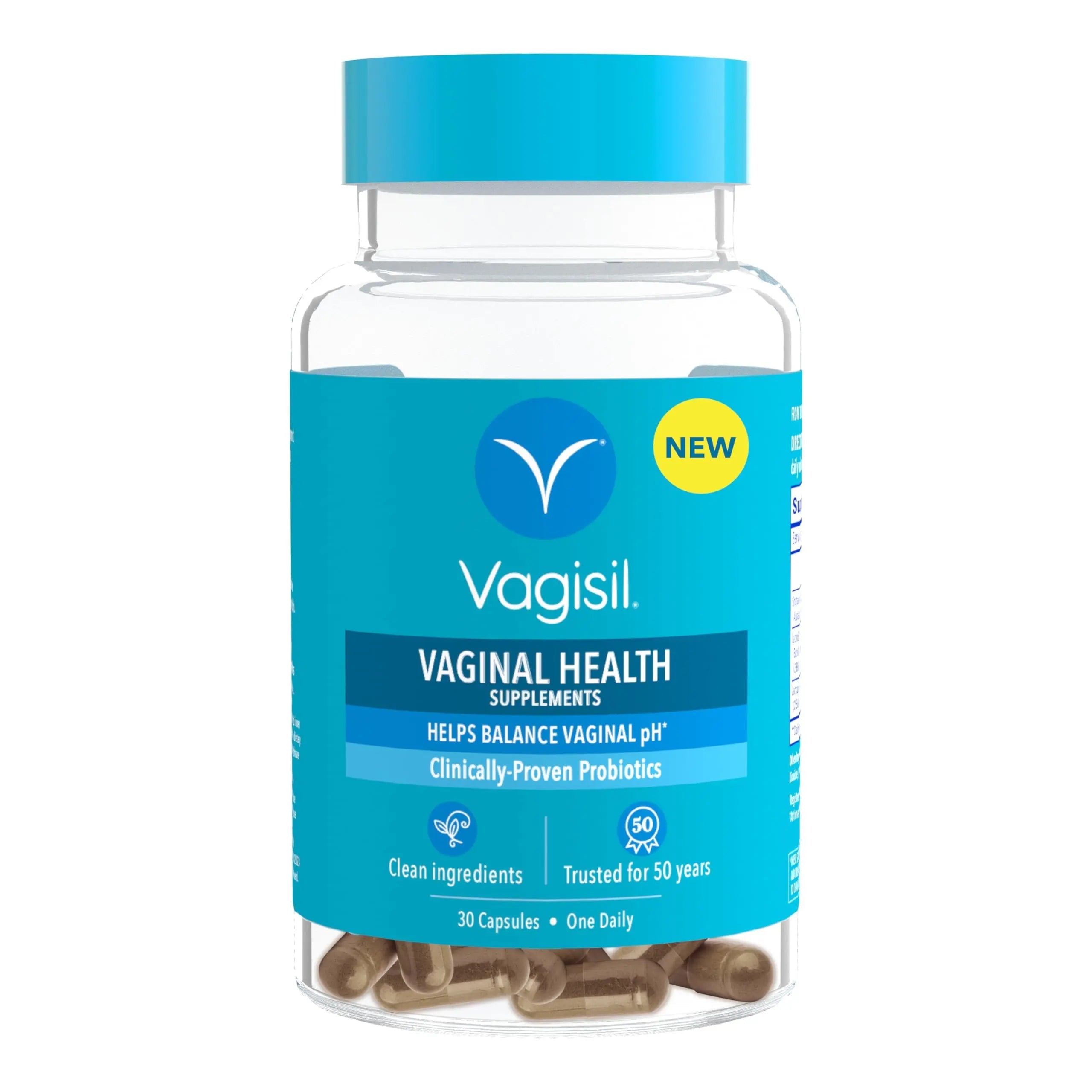 Vagisil Vaginal Health Supplements, Clinically-Proven Probiotics, Promotes Vaginal Health Vagisil Au supplements