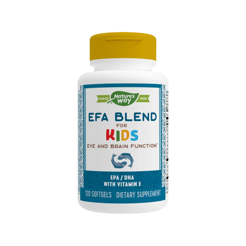 Nature's Way EFA Blend for Kids with vitamin E, Supports Eye and Brain Function*, 120 Softgels Nature's Way Au supplements