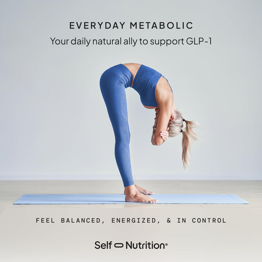 SELF NUTRITION Natural Supplement for Women – Third-Party Tested - Metabolism & Appetite Support with Berberine, Green Tea, Cinnamon & Resveratrol