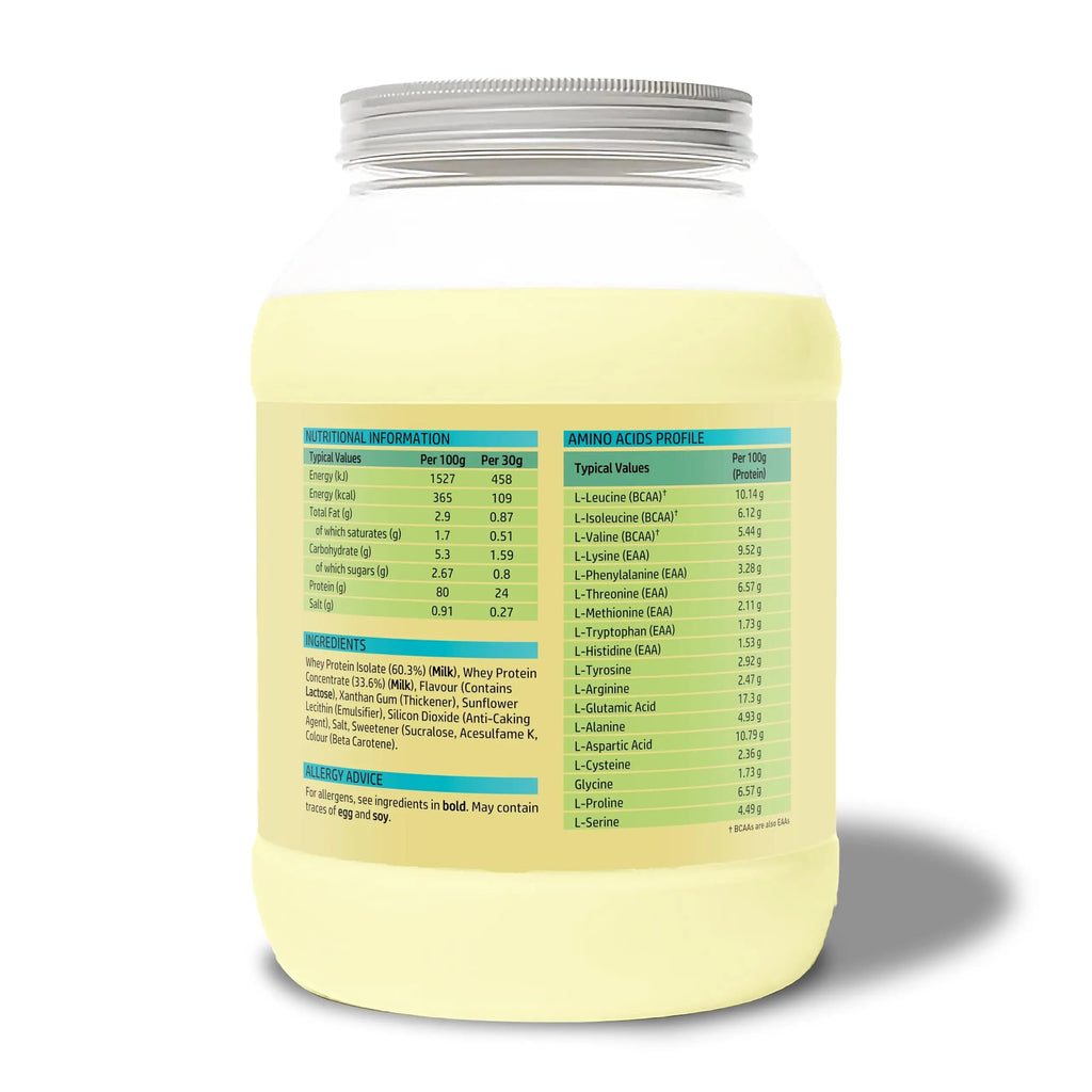 NutriVolv Whey Protein Isolate & Concentrate Powder | Vanilla Flavour 900g | 30 Servings NutriVolv Au supplements