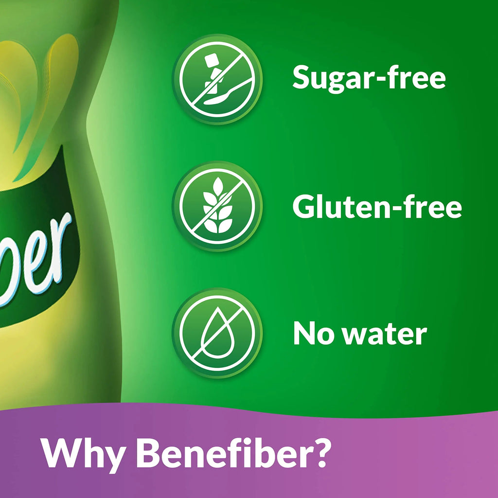 Benefiber Chewable Prebiotic Fiber Supplement Tablets for Digestive Health, Assorted Fruit Flavors Benefiber Au supplements