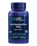 Life Extension Ashwagandha Plus Calm & Focus, ashwagandha Extract, Spearmint Extract, Focus, Attention, Relaxation, Advanced Formula, 60 Vegetarian Capsules Life Extension Au supplements
