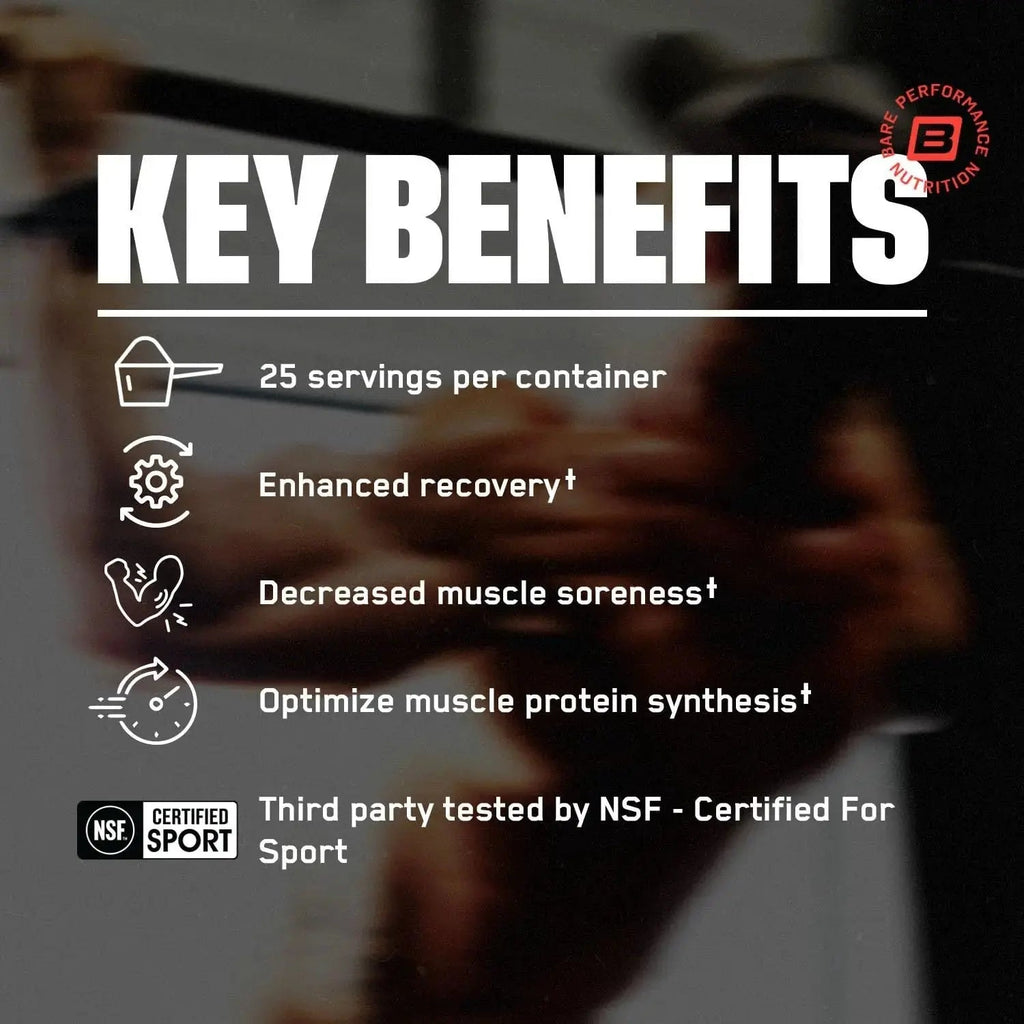 BARE PERFORMANCE NUTRITION BPN Strong Multi-Vitamin 30 Day Supply + Recover Post-Workout Muscle Recovery Drink Mix BARE PERFORMANCE NUTRITION Au supplements