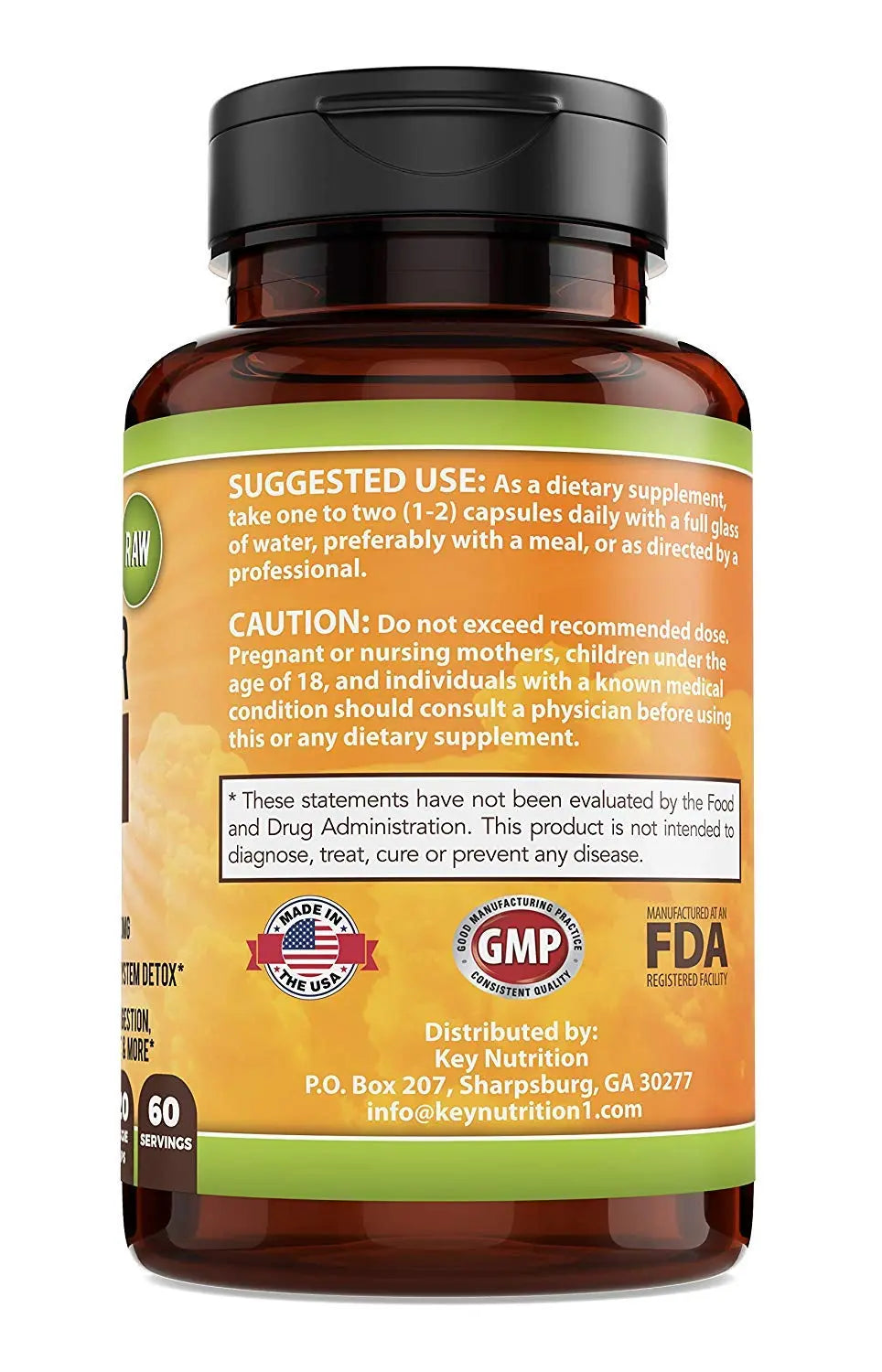 Apple Cider Vinegar 1500mg, 100% Organic, Pure & Raw - Healthy Digestion Key Nutrition Au supplements