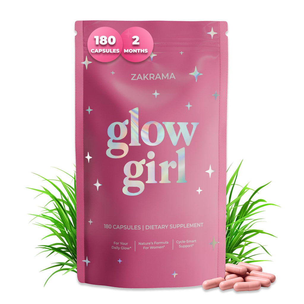 Beef Organ Supplement for Women – Grass-Fed Beef Liver, Ovary, Uterus & Organ Complex for Hormone Balance, Energy & PMS Support – Pasture-Raised + Vitamin C – 180 Capsules | Glow Girl | Zakrama Zakrama Au supplements