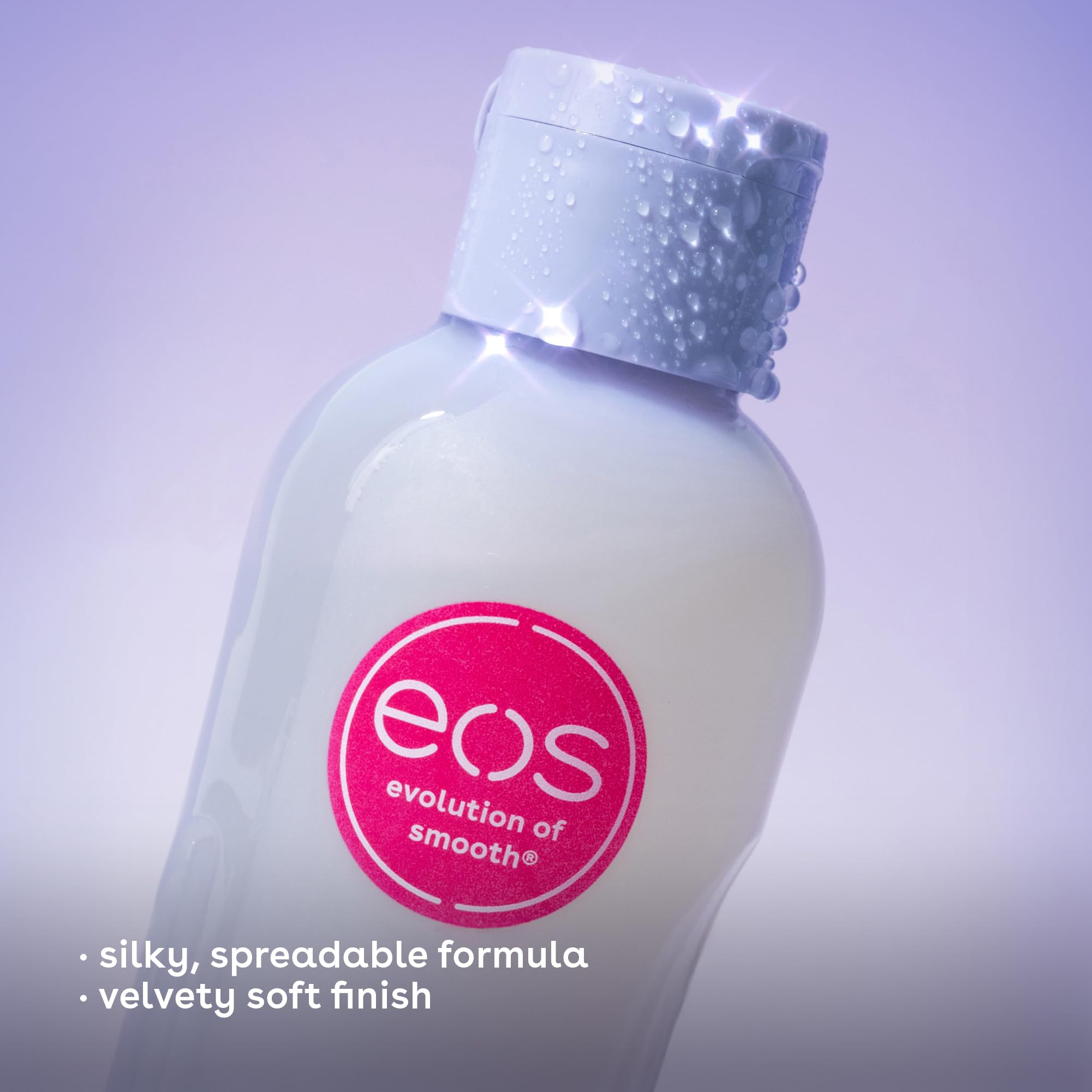 eos Cashmere Oil, Vanilla, 24 Hour Moisture, Plant-Based Squalane to Soothe, Soften and Smooth Dry Skin, 6 fl oz